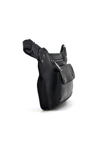 Мужская кожаная сумка на пояс 14х29х7 см TARWA (315870218)