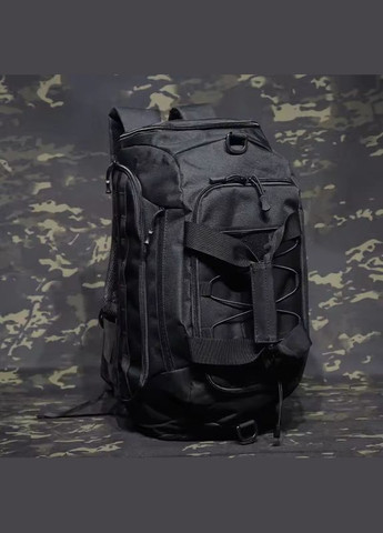 Тактична дорожня сумка MOLLE cargo bag 25л Black KT6006102 Solve (305743473)