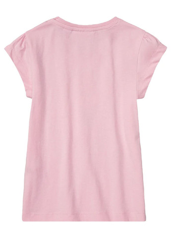 Розовая всесезон пижама (футболка, шорты) футболка + шорты Lupilu