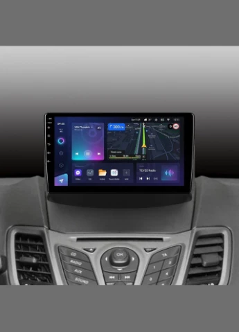 Штатная магнитола CC3L 4+32 Gb Ford Fiesta Mk 6 (F1) 2009-2018 9" Teyes (378921697)