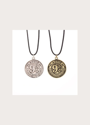 Підвіска платформа 9 3/4 дев'ять і три чверті з Гаррі Поттера амулет косплей No Brand (339869689)