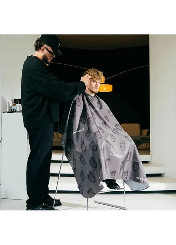 Перукарська накидка Barber Cape Black Slick Gorilla (393350445)