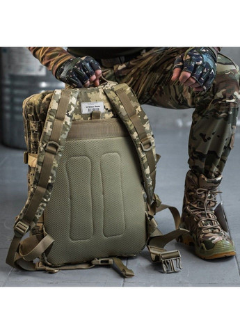 Рюкзак 35 л "" с системой Molle / Ранец с встроенным карманом для гидропакета пиксель Single Sword (293269527)
