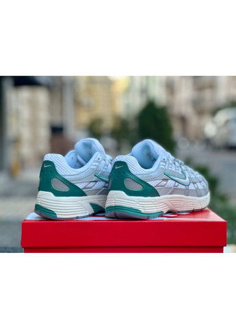 КРОССОВКИ ЖЕНСКИЕ NIKE P-6000 WHITE GREEN НАЙК П-6000 No Brand серые демисезоны (368858150)