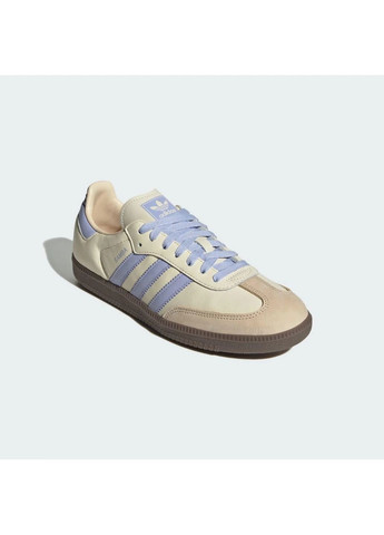 Бежевые кроссовки мужские samba og w beige ji2678 adidas