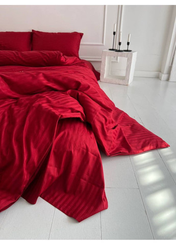 Комплект постельного белья полуторный No Brand страйп (370864747)