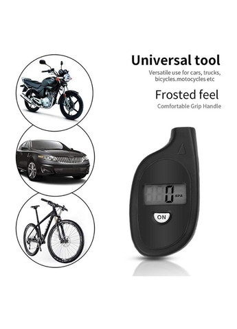 Брелок манометр електронний для перевірки тиску в шинах із РК-дисплеєм PTR No Brand (317763719)