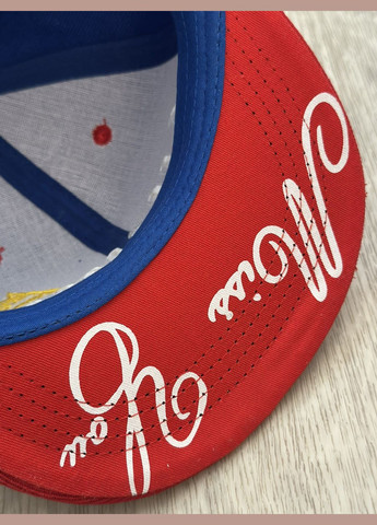 Кепка детская снепбек (Snapback) Lucky Cиний с красным 50-54р (2231) No Brand (331861709)