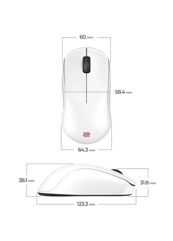 Мышь U2-DW WHITE (9H.N4PBE.A3E) Zowie (401590974)