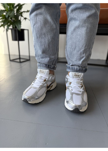 КРОСІВКИ ЖІНОЧІ NIKE ZOOM VOMERO 5 RNR SILVER GOLD НАЙК АІР ЗУМ ВОМЕРО 5 No Brand комбіновані демісезони (368869349)