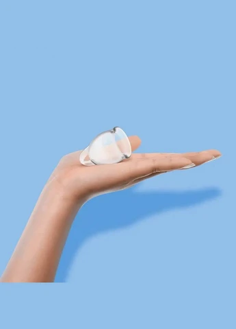 Набор менструальных чаш Feel Confident Menstrual Cup 15 мл и 20 мл, прозрачные Satisfyer (302316170)