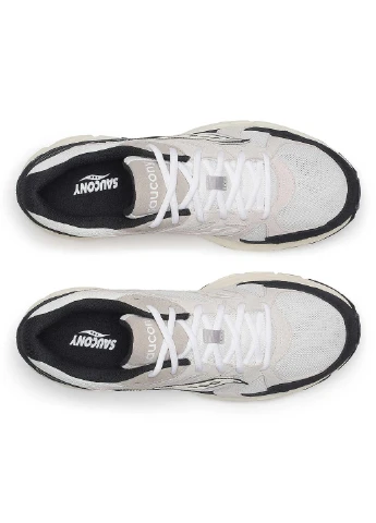 Цветные кроссовки ride millennium suede white/black s70856-4 Saucony