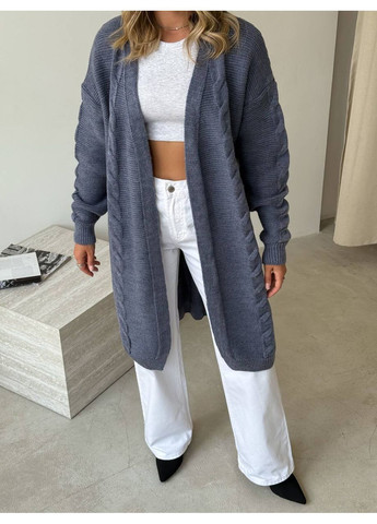 Графитовый кардиган Osoblyva