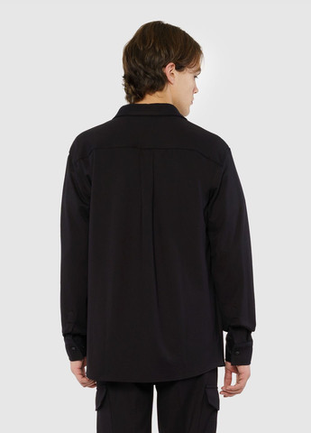 Черная кэжуал рубашка Arber