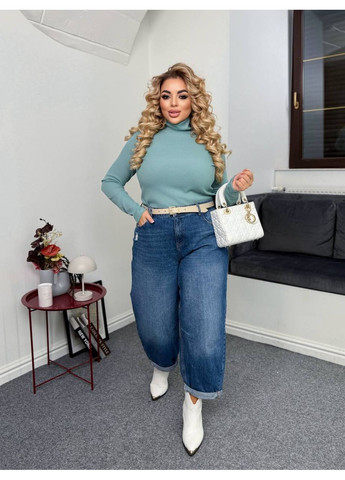 Женский базовый гольф в рубчик Osoblyva (366375341)