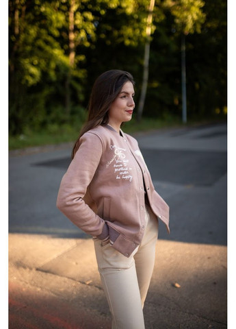 Бежева зимня бомбер жіночий hc (h001-8414-025-33) Носи своє