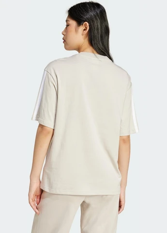 Футболка Essentials 3-Stripes Boyfriend adidas - (322700894)