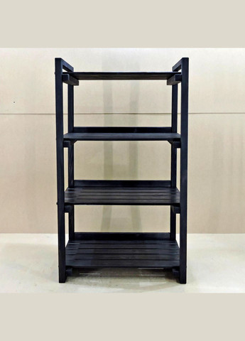 Стеллаж кухонный из дерева Фанбим 4 венге (СТА-411312) No Brand (327866223)