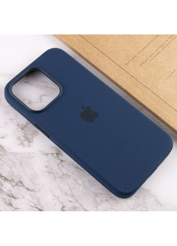 Чехол Silicone case (AAA) с MagSafe и Animation для Apple iPhone 13 Pro (6.1") Темно синий Epik (372499372)