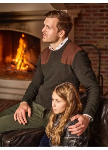 Пуловер Chevalier Ragdale Shooting Wool Pullover Men Dark Green No Brand (366545504)