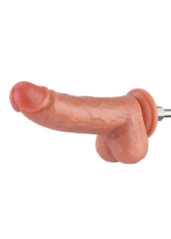 Фалоимитатор для секс-машин 8.25" Dual-density dildo with veins, система KlicLok sexstyle Hismith (397839567)