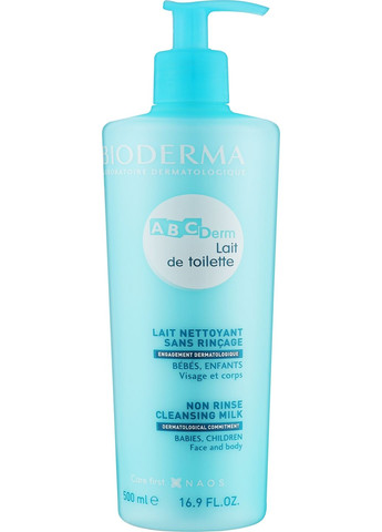 Очищувальне молочко ABCDerm Cleansing Milk 500ml (838897-31099094) Bioderma (368637370)