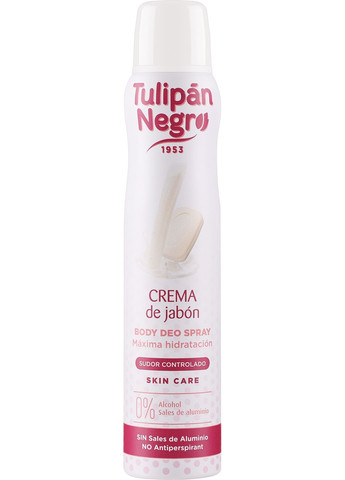 Дезодорант-спрей "Кремове мило" Body Deo Spray 200ml (1103884-31338288) Tulipan Negro (368647668)