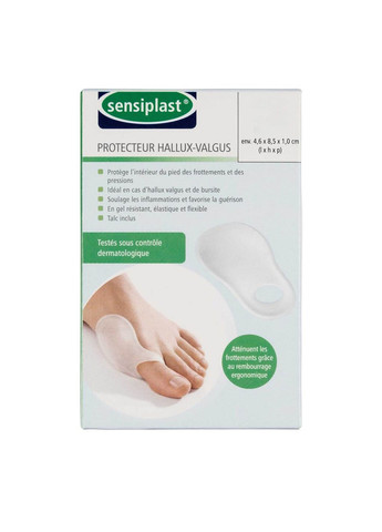 Защита для косточки пальца ноги one size прозрачный Lidl Sensiplast (293839584)