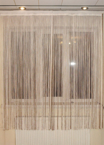 Нитки карниз 200см молочний з бежевим (30_2к) Firanka Exclusive (364502914)