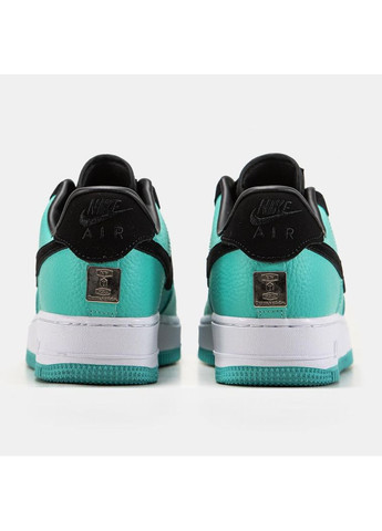 Білі Осінні кросівки чоловічі nike air force 1 low x tiffany & co найк аір форс 1 преміум No Brand