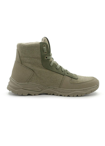 Хаки зимние зимние ботинки alligator из конопляной ткани 43 Jo Hemp