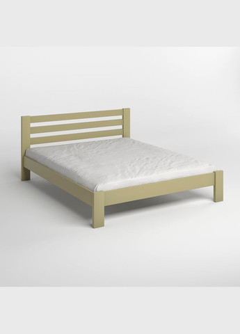 Полуторная деревянная кровать Колумбия (RAL1020) 120х200 см (MBG-3340) Mebigrand (366083421)