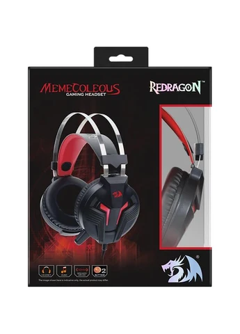 Гарнітура Memecoleous Black-Red (75096) Redragon (336213502)
