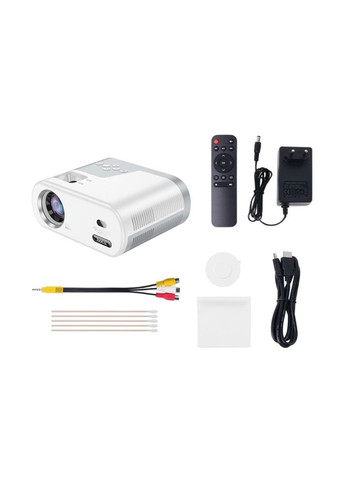 Проектор (720P Android version)(EU) Gray white Hoco DT2 smart projector (368698094)