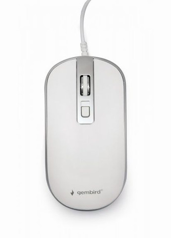 Оптическая мышь, MUS-4B-06-WS USB интерфейс, бело-серая Gembird (333824566)