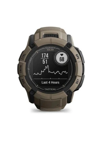 Смарт-годинник Solar-Tactical Edition Coyote Tan (010-02805-12/02) Garmin Instinct 2X (381617667)