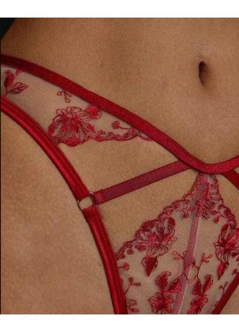 Червоний демісезонний комплект еротичної білизни Hunkemoller