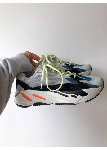 Комбіновані Осінні кросівки чоловічі adidas yeezy 700 wave runner адідас ізі буст No Brand