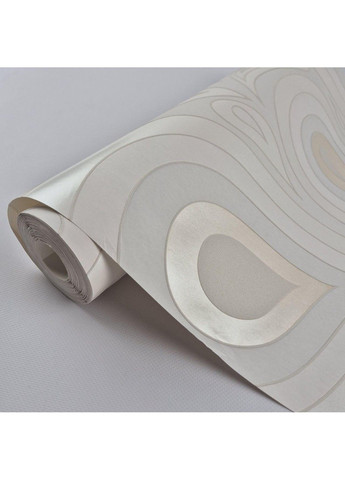 Обои виниловые на флизелине 0.53 × 10.05 м 57270, бежевые для спальни, гостиной, коридора MARBURG (368895689)