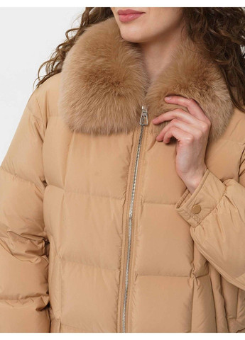 Коричневая зимняя куртка 21 - 04270 Vivilona