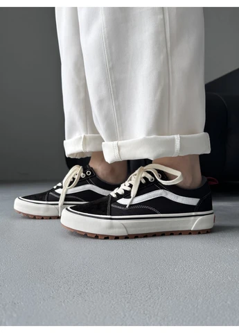 Білі літні кеди vans old skool mte-1 black/white ванс олд скул No Brand