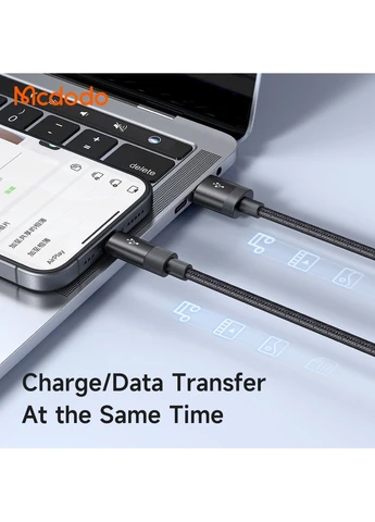Многофункциональный кабель 3 in 1 USB-A to USB-C+Lightning+Micro USB Data Cable 1.2M CA-5790 McDodo (316509892)