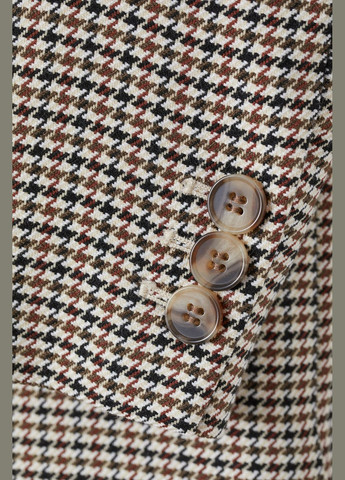 Цветной женский жакет H&M с узором пье-де-пуль «гусиная лапка» - демисезонный