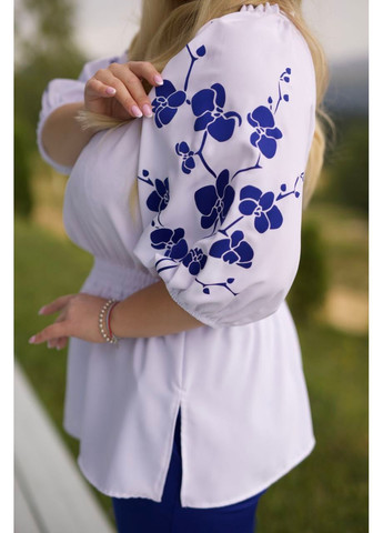 Костюм (блуза, штани), колір Синій No Brand (361120373)