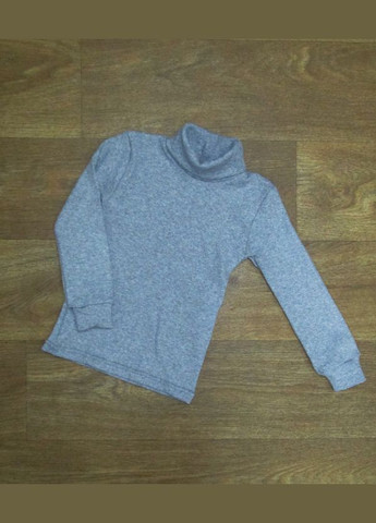 Дитяча сіра водолазка, рубчик No Brand (315433656)