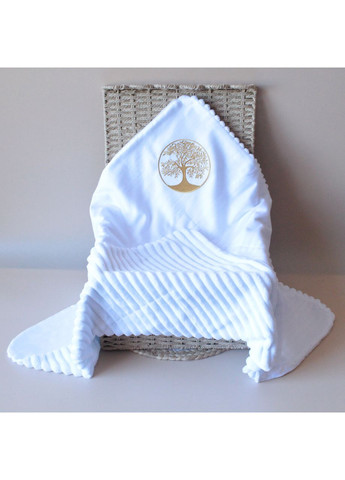 Крижма Дерево Життя мінкі-плед 80x90 см біла Boka (364122499)