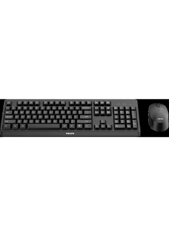 Комплект клавиатуры и мыши 6307 Wireless UA Black Philips (360419292)