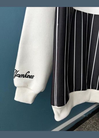 Стильное мужское худи на флисе NY белое No Brand (316629102)