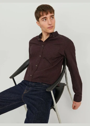 Сорочка JACK&JONES Classic Melange Slim Fit 12209471 (285779113)