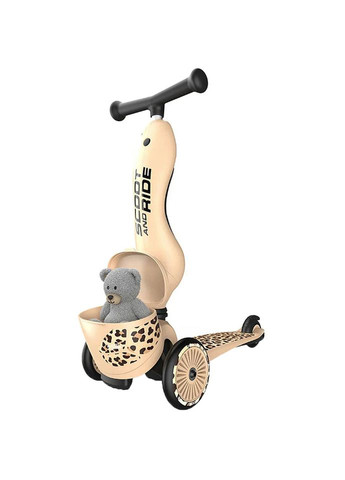 Самокат Scoot and Ride Highwaykick-1 Lifestyle, леопард () Scoot&Ride SR-210621-LEOPARD (335030666)